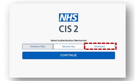 update nhs smartcard portal